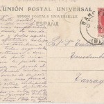 revers postal 1908